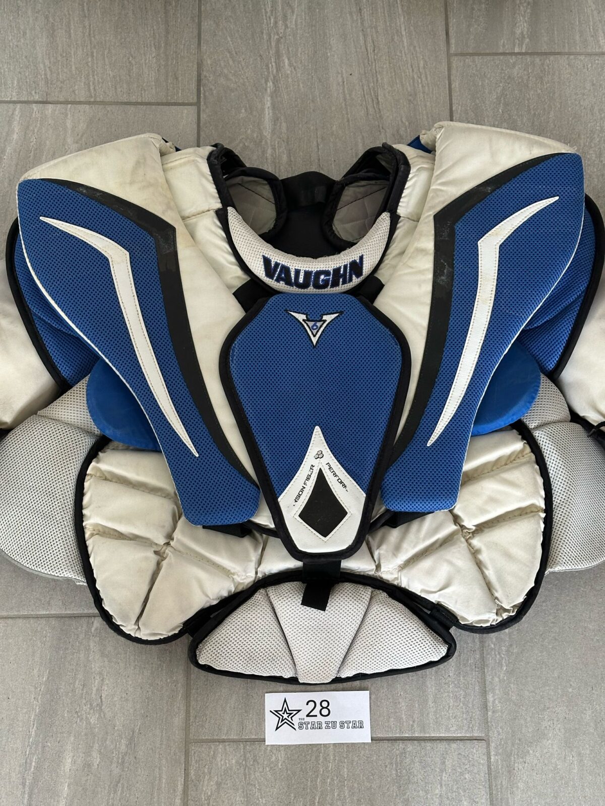 Goalie Brustpanzer Vaughn Velocity V6 2000 – Galley Loic #28 – Bild 2
